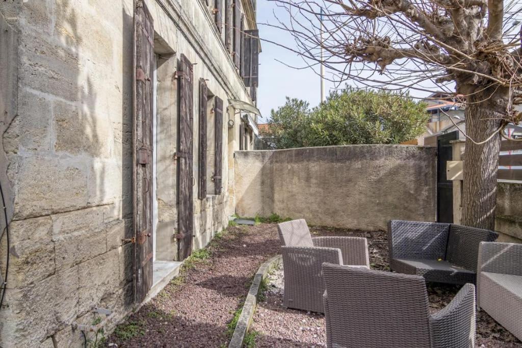 Maison Familiale En Pierre A 10 Min De Bordeaux Bassens  Zewnętrze zdjęcie